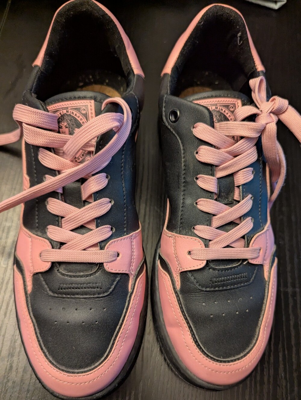 LØCI Nicki Minaj Neo Black Pink LC-004-007 Sneaker Size 40-Women 9/9.5